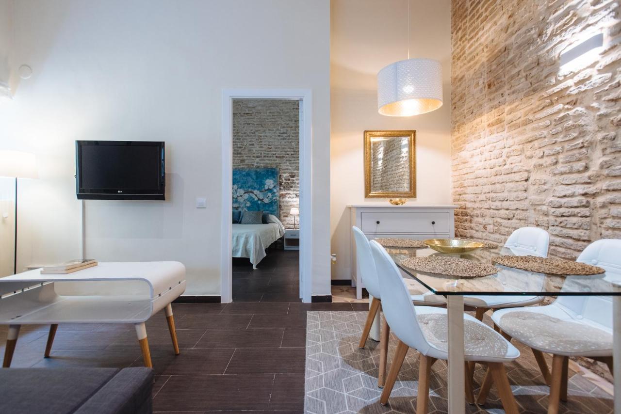 Cozy Apartment In House-Palace With Private Patio Sevilla Exteriér fotografie