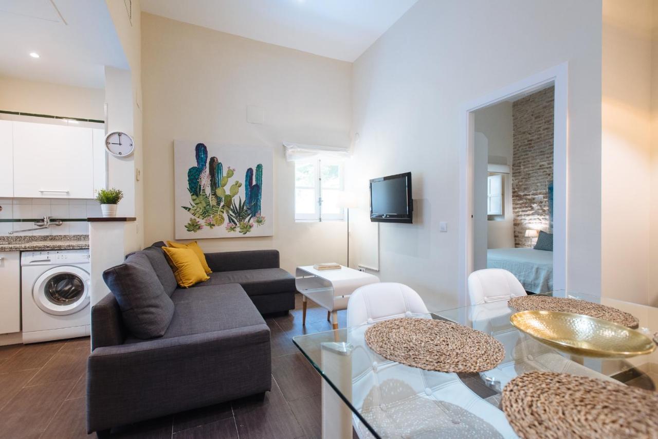 Cozy Apartment In House-Palace With Private Patio Sevilla Exteriér fotografie
