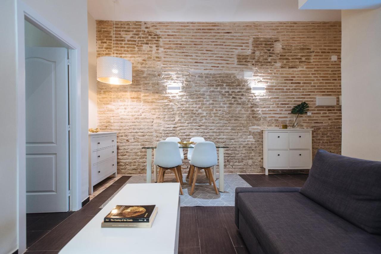 Cozy Apartment In House-Palace With Private Patio Sevilla Exteriér fotografie