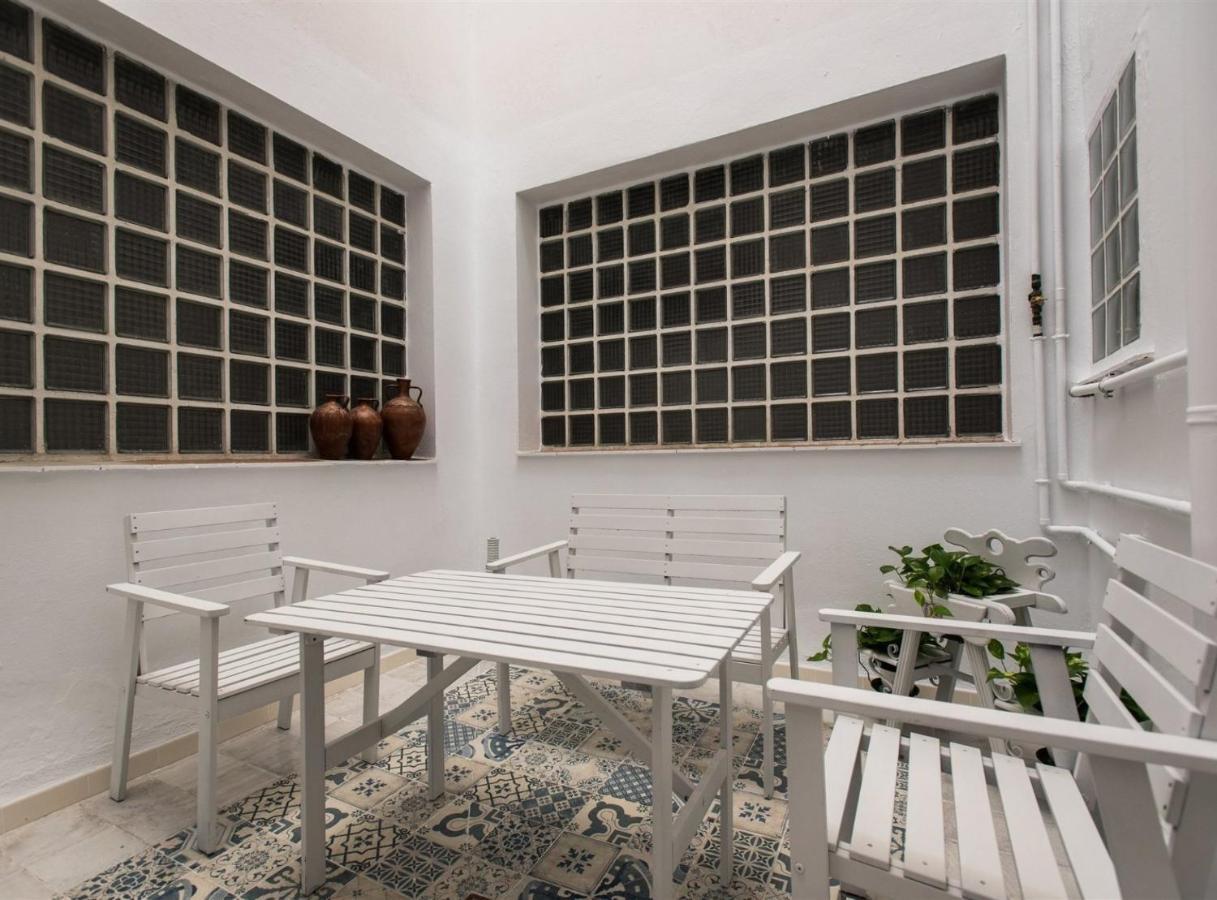 Cozy Apartment In House-Palace With Private Patio Sevilla Exteriér fotografie